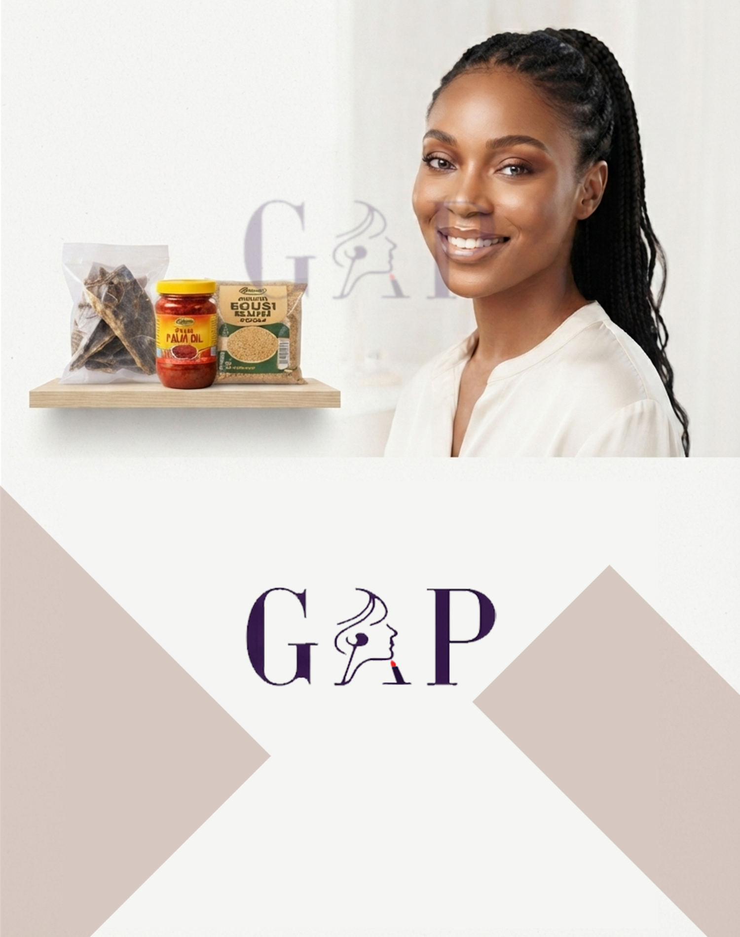 Premium beauty and hair products inside Grace Afroshop