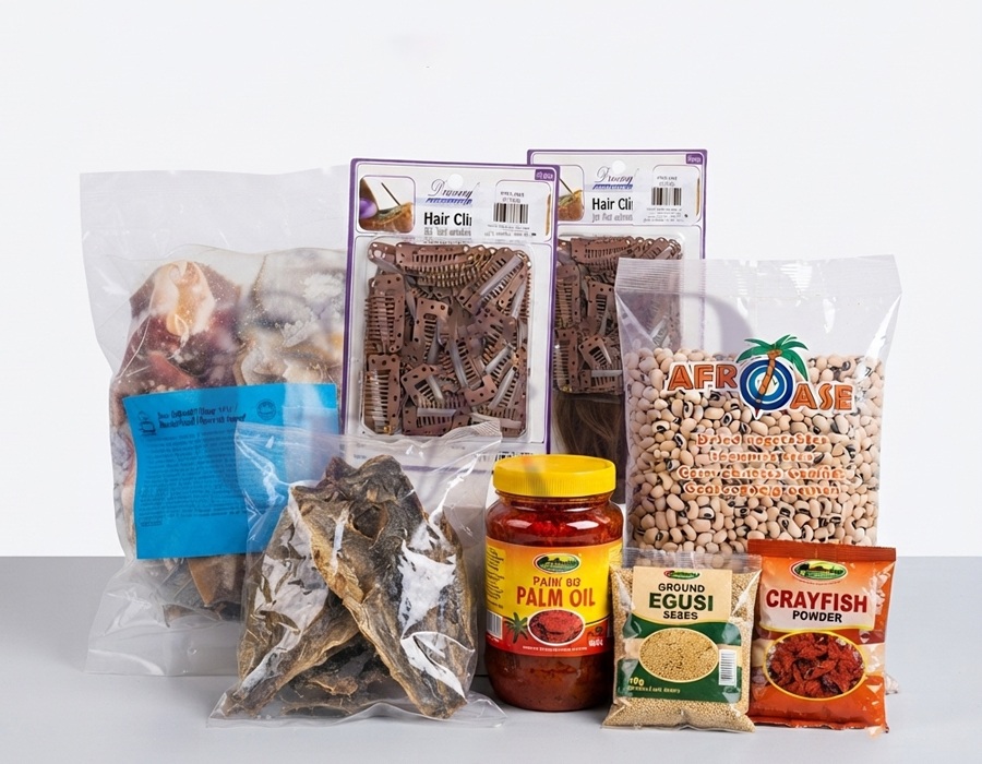 Authentic African and Caribbean groceries