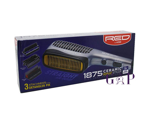 Red 1875 Ceramic Ionic Styler