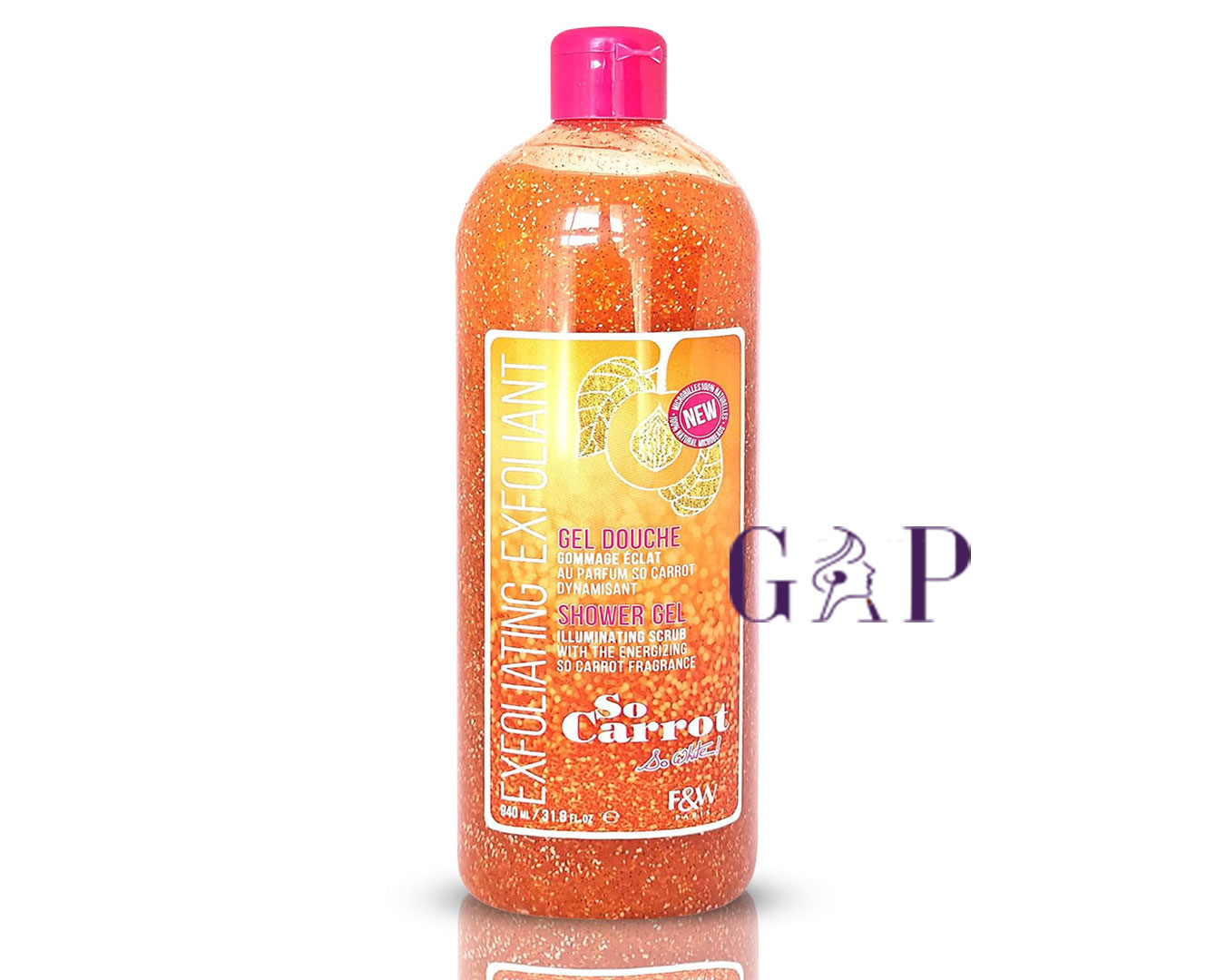 Fair & white so Carrot shower gel 940ml