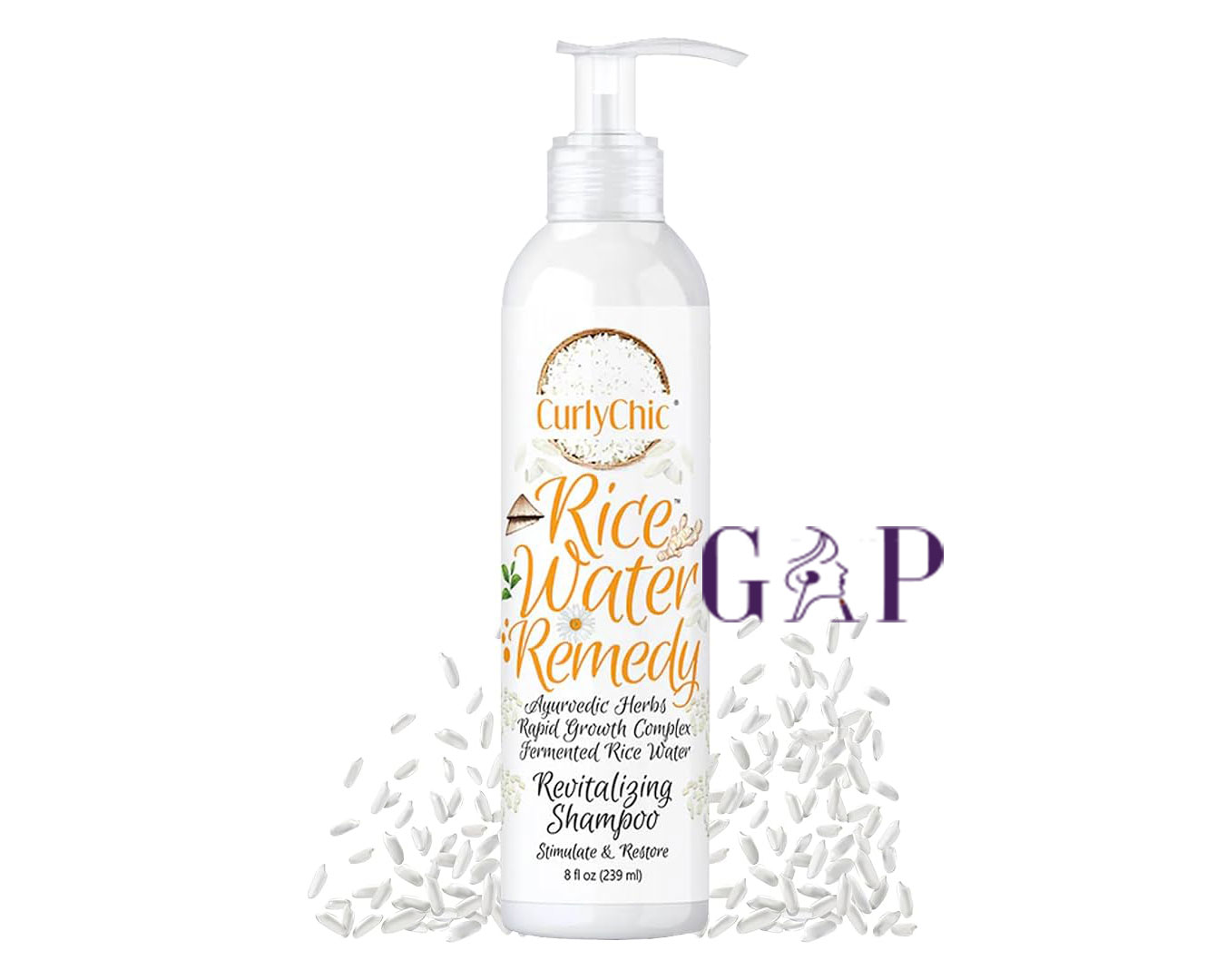 Curly chick Rice water Remedy shampoo 8fl