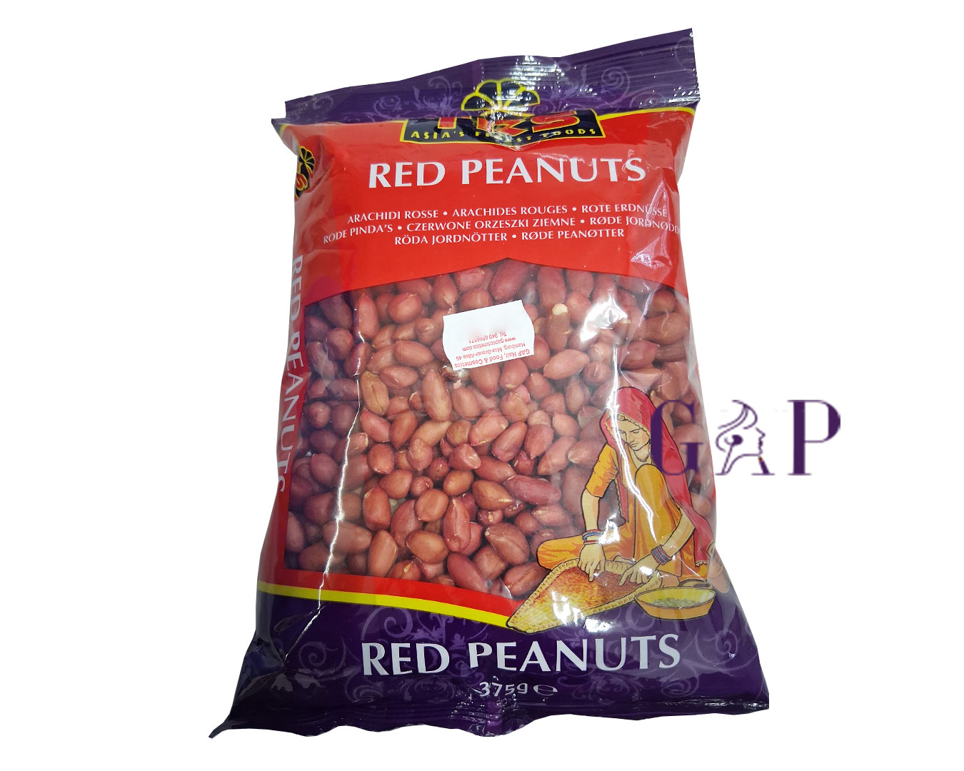 TRS Red Peanuts 375g