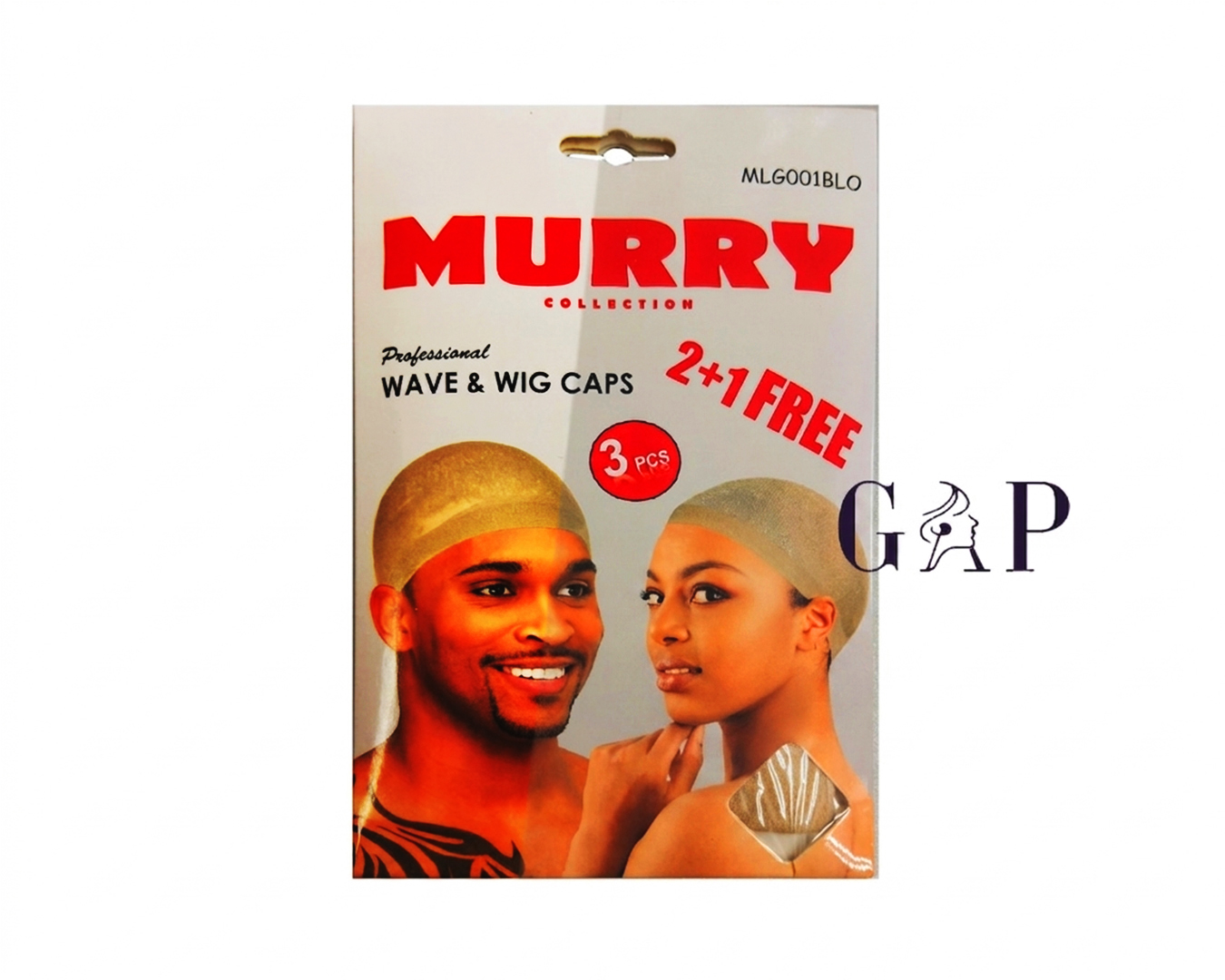 Murry Wig Cap Blonde 3PCS