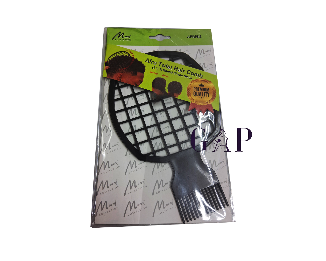 Afro Twist Hair Comb Round