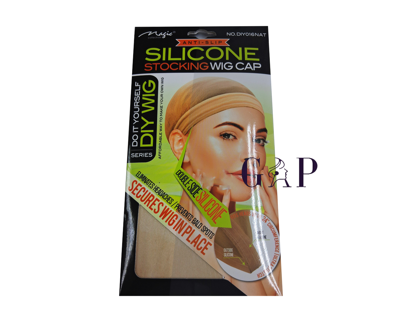 Diy Weaving Cap W/Silicone Blonde 1pc