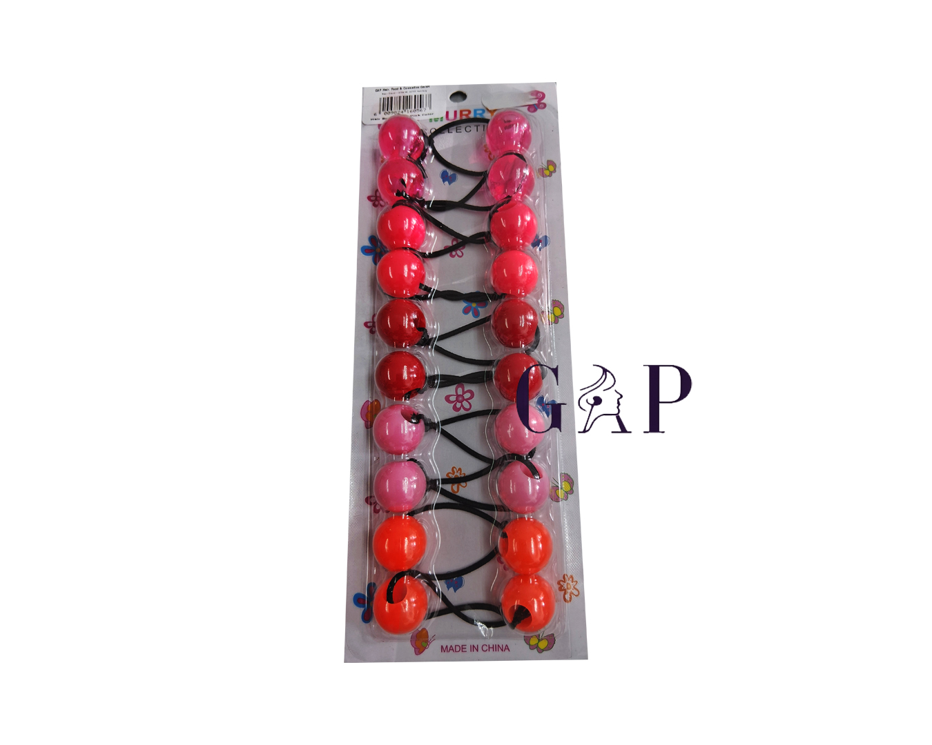 Hair Bubble Mix Pink Color