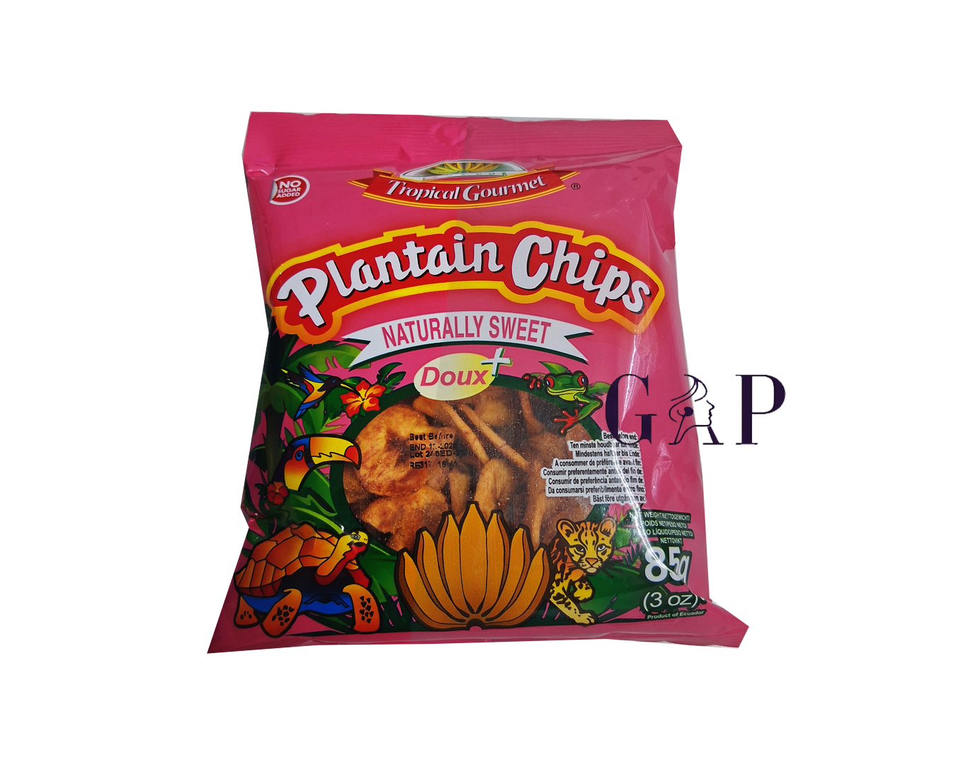 Tropical Plantain Chips Natural sweet + 85g