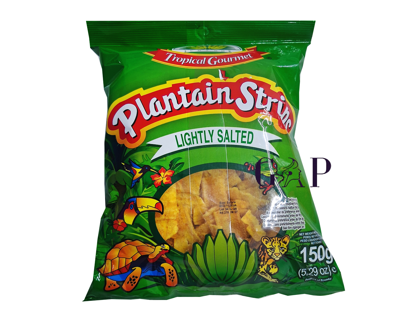 Tropical Plantain Chips Salted 150g