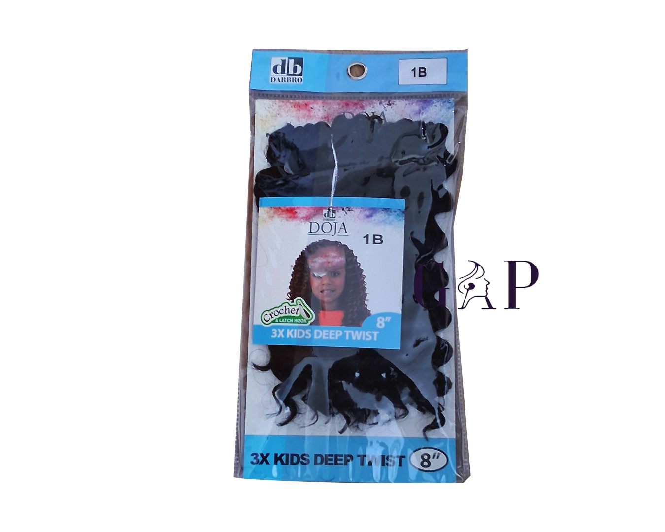 DOJA 3X Kids Deep Twist 8" 1B
