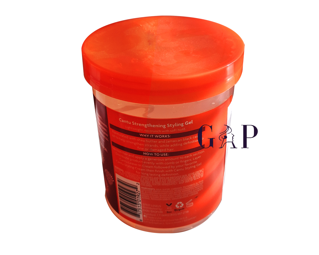Cantu Natural Maximum Hold Styling Gel 18,5oz