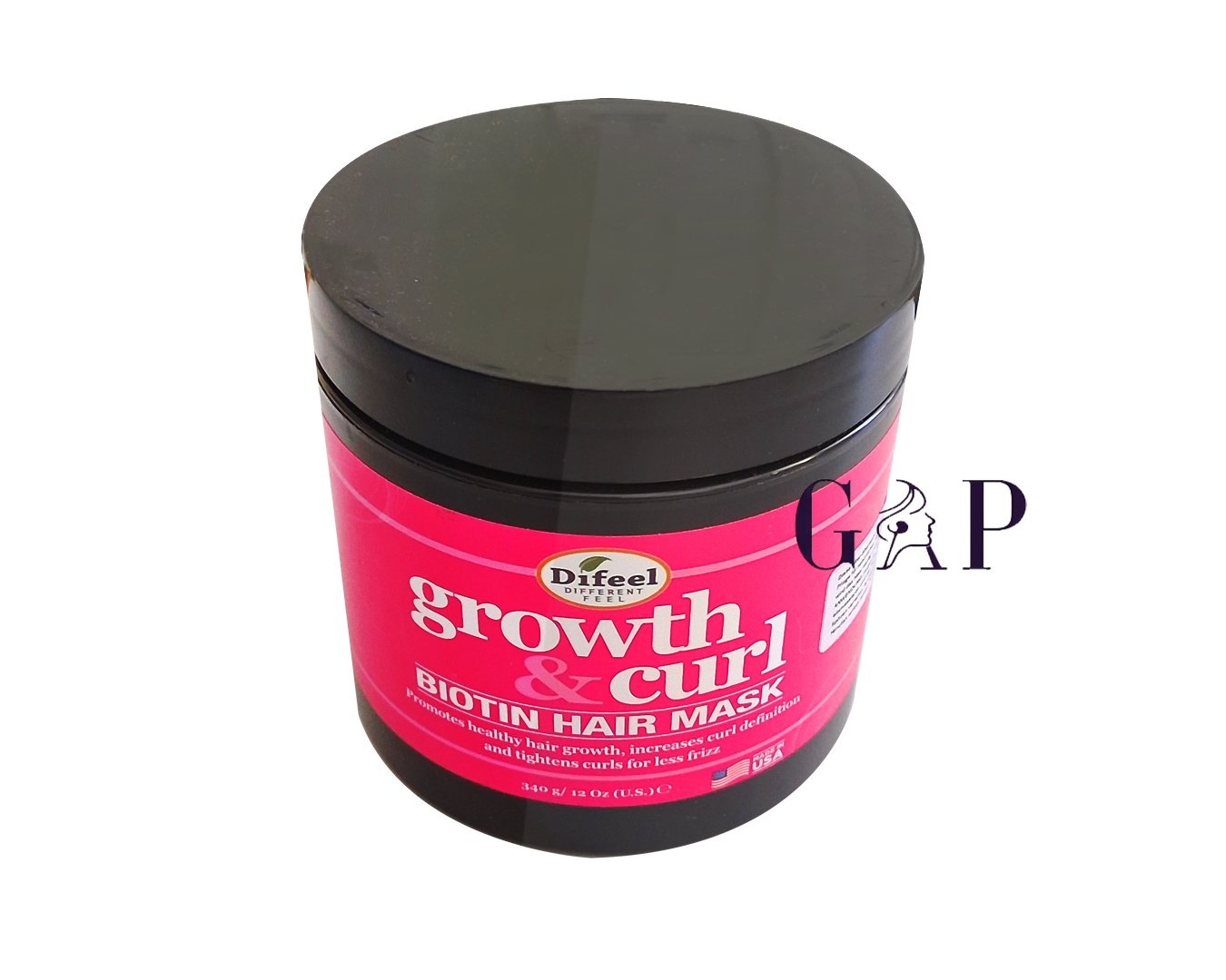 Difeel Growth & Curl Hair Mask 12oz