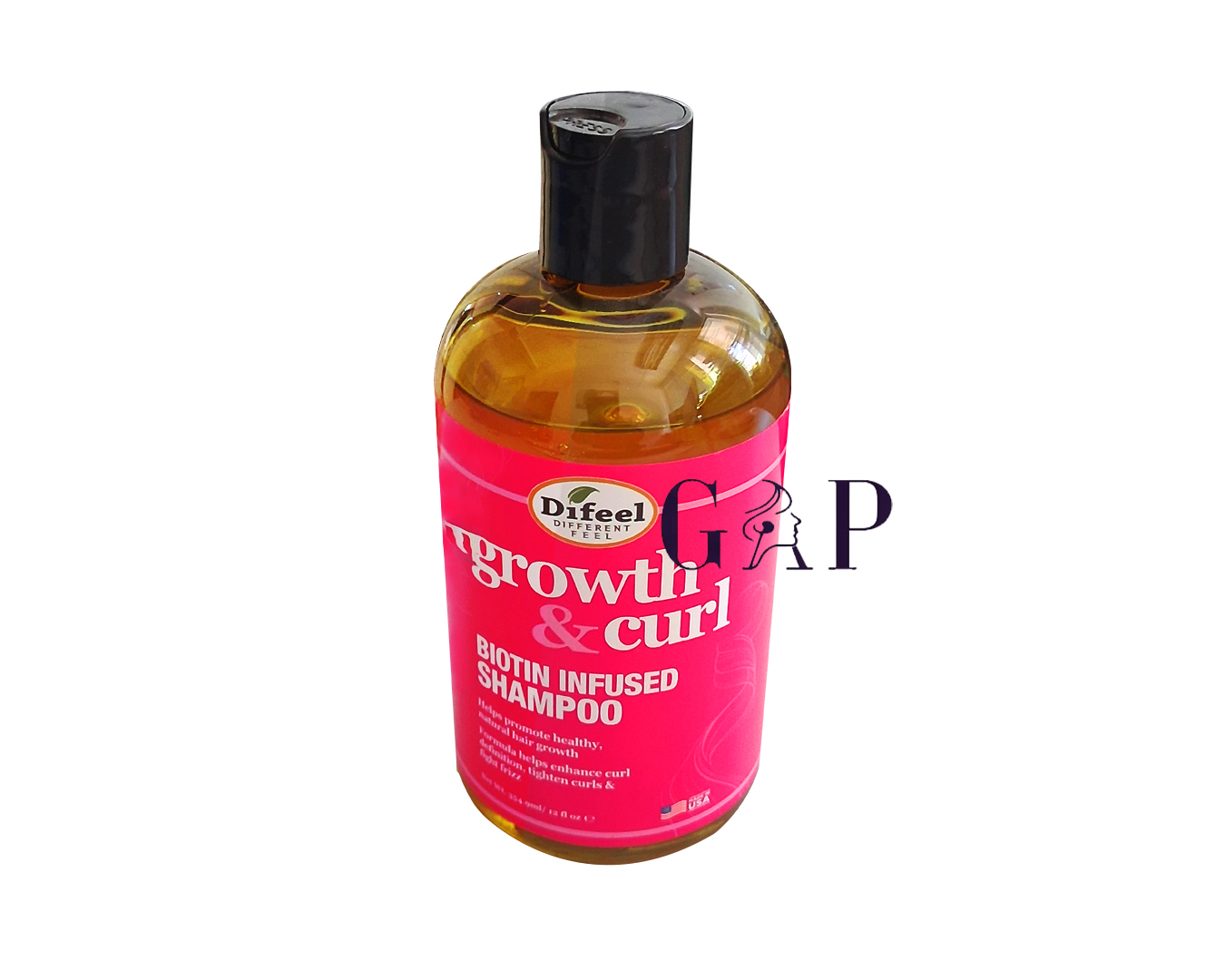 Difeel Growth & Curl Shampoo 12oz