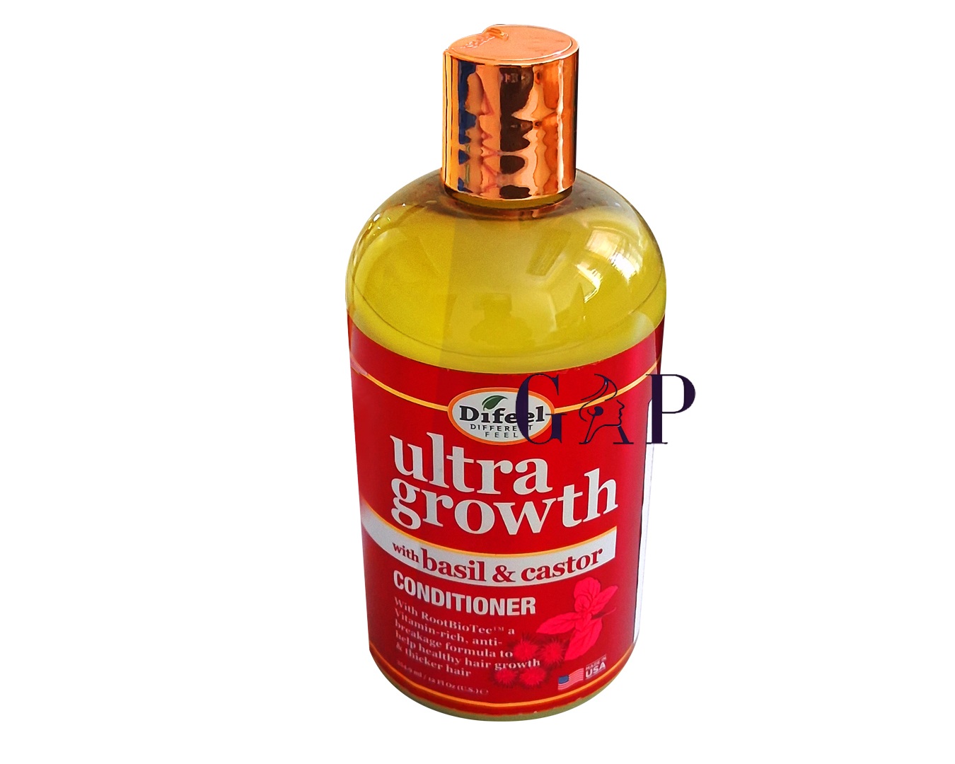 Difeel Ultra Growth with Basil & Castor Conditioner 12oz
