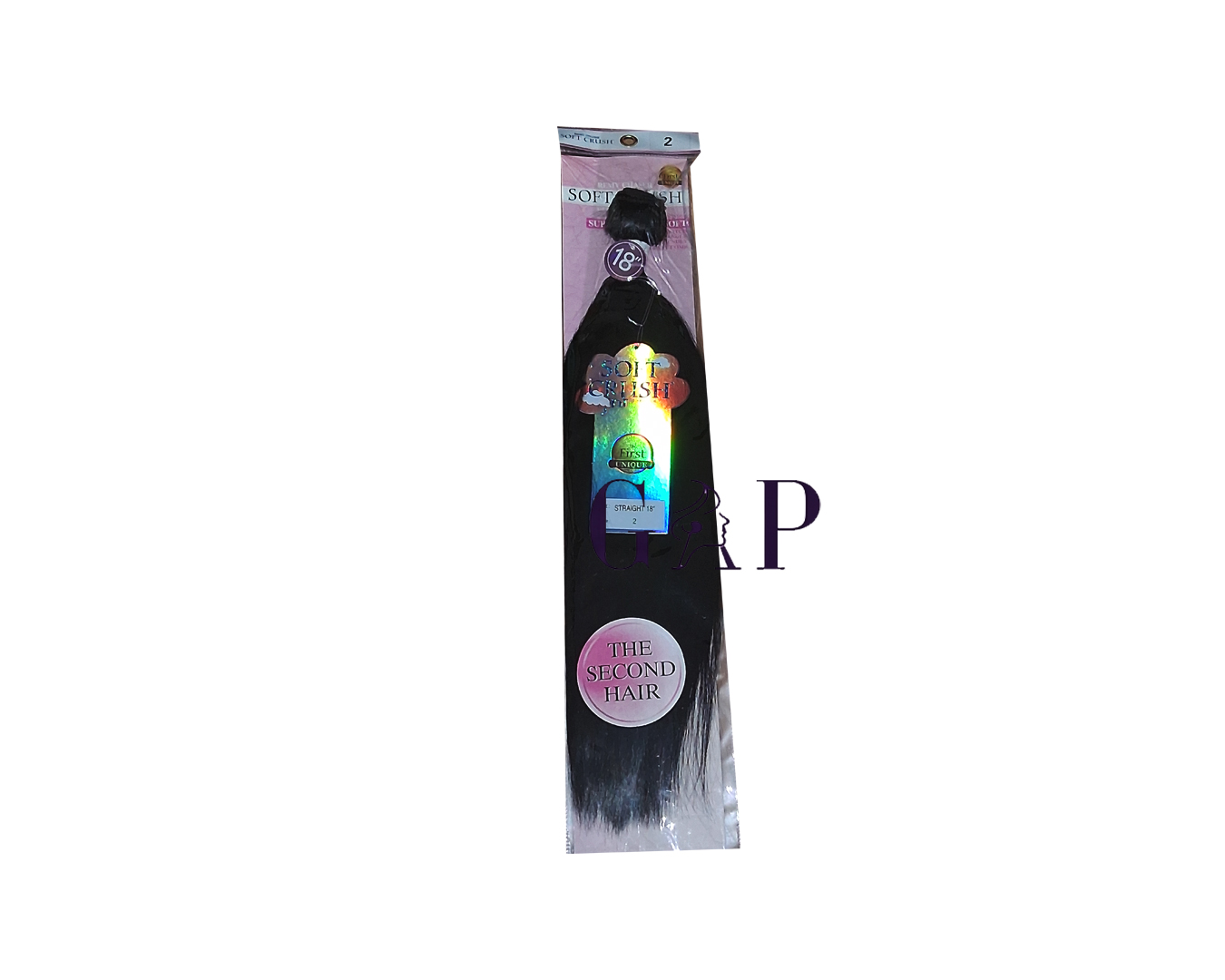Soft crush straight 18"2