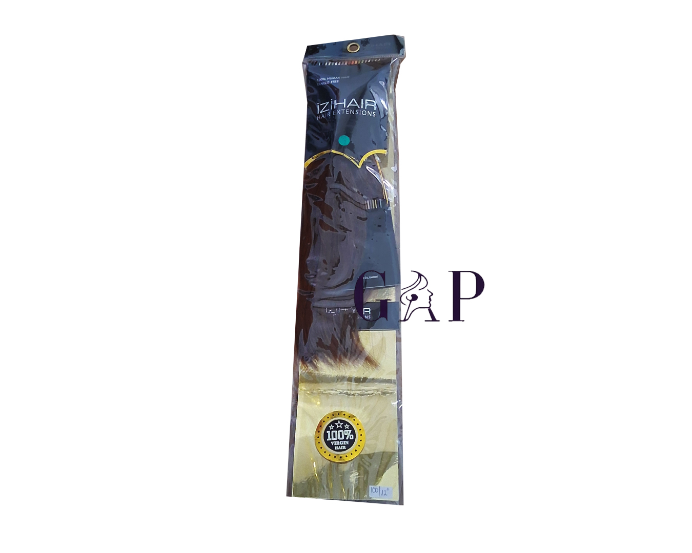 Izihair HH Extensions 12" #Black