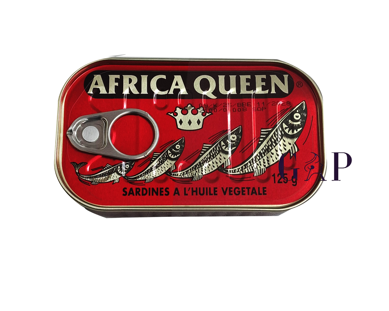 Africa Queen Sardine 125g