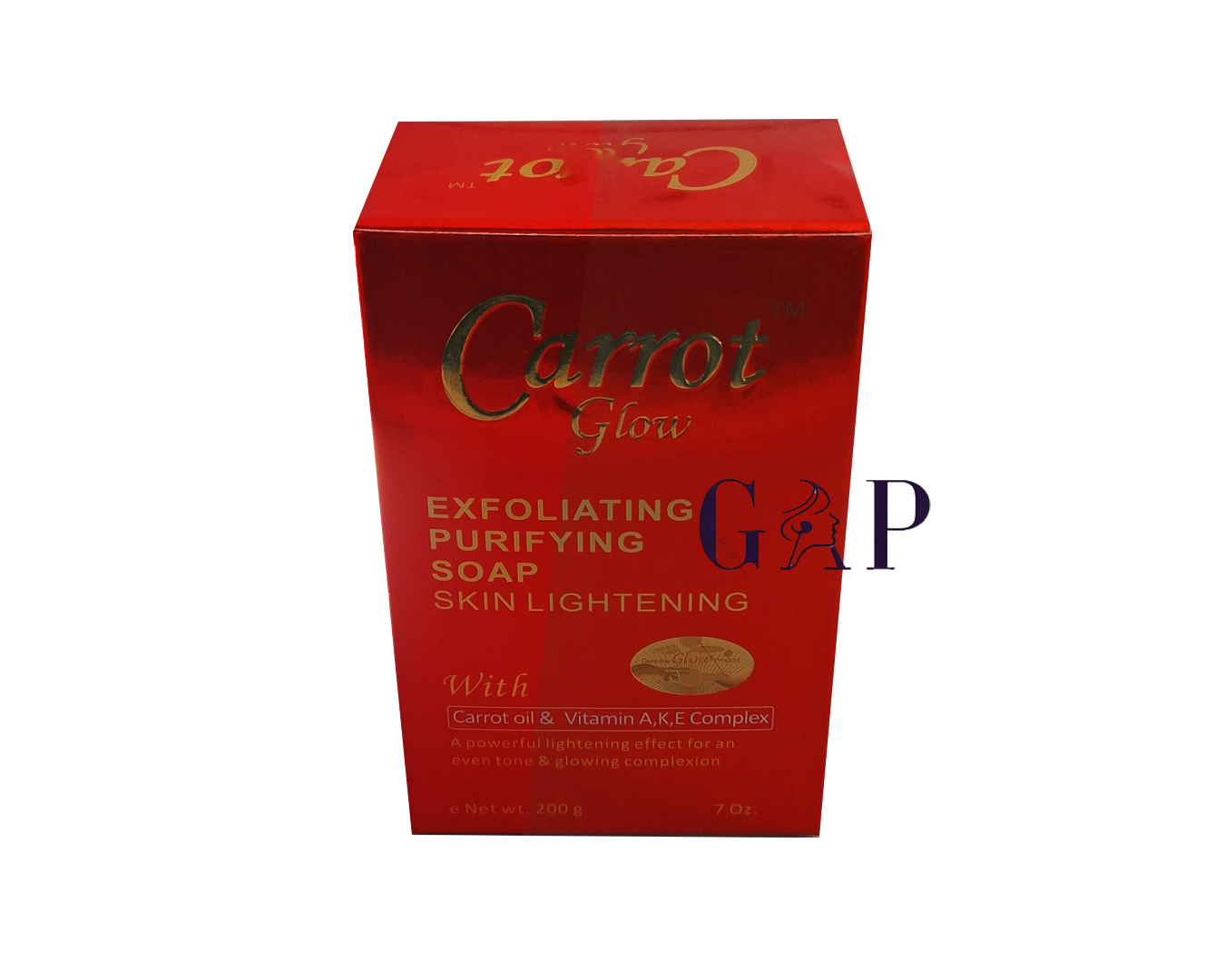 Carrot glow Exfoliating Soap