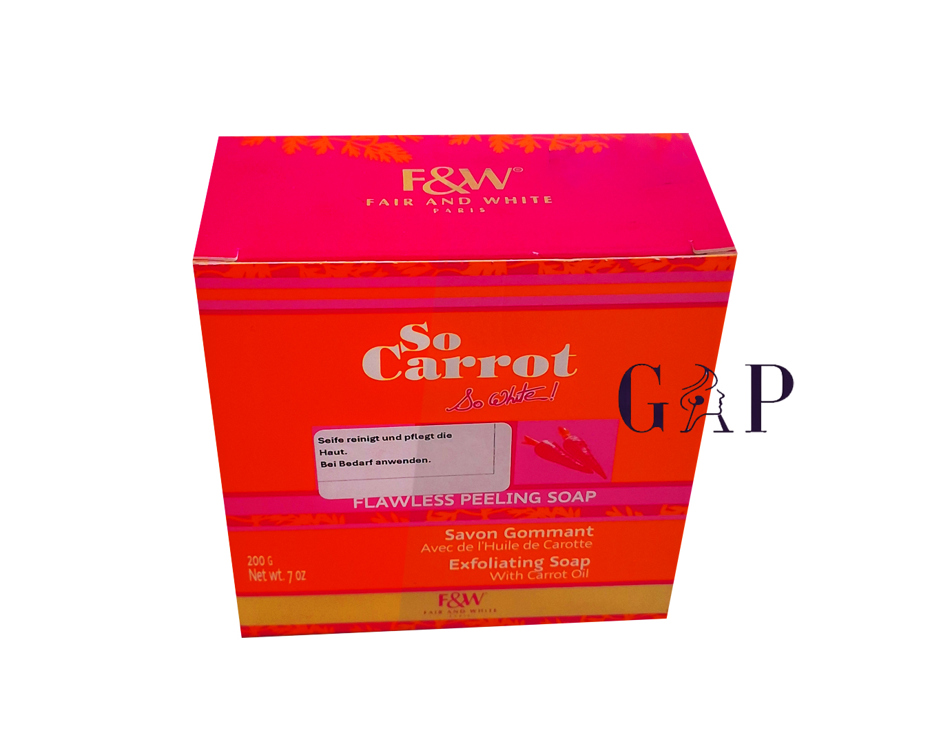 F&W Carrot Soap 200g
