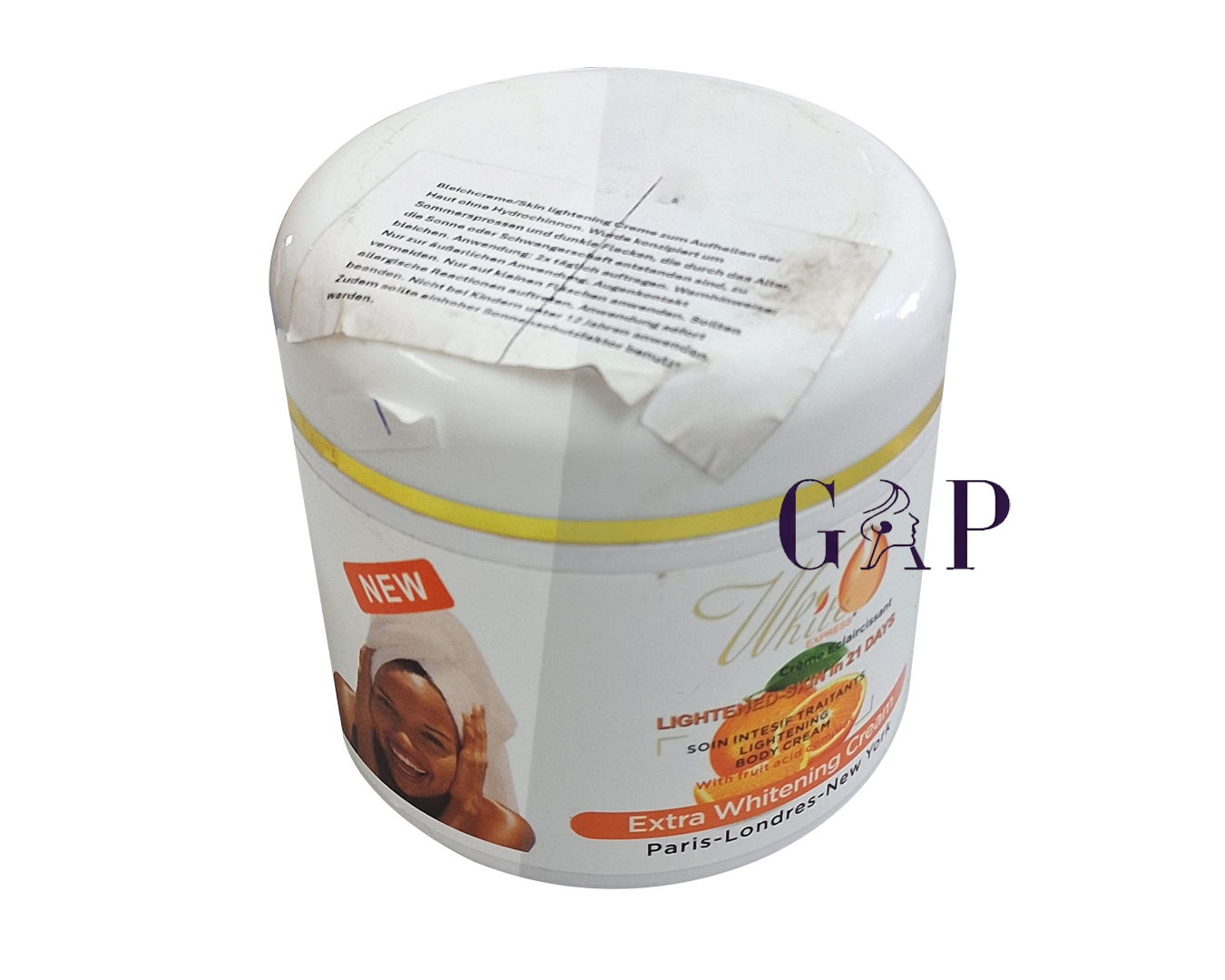 White Express Lightened-Skin Cream 21 Days 500g