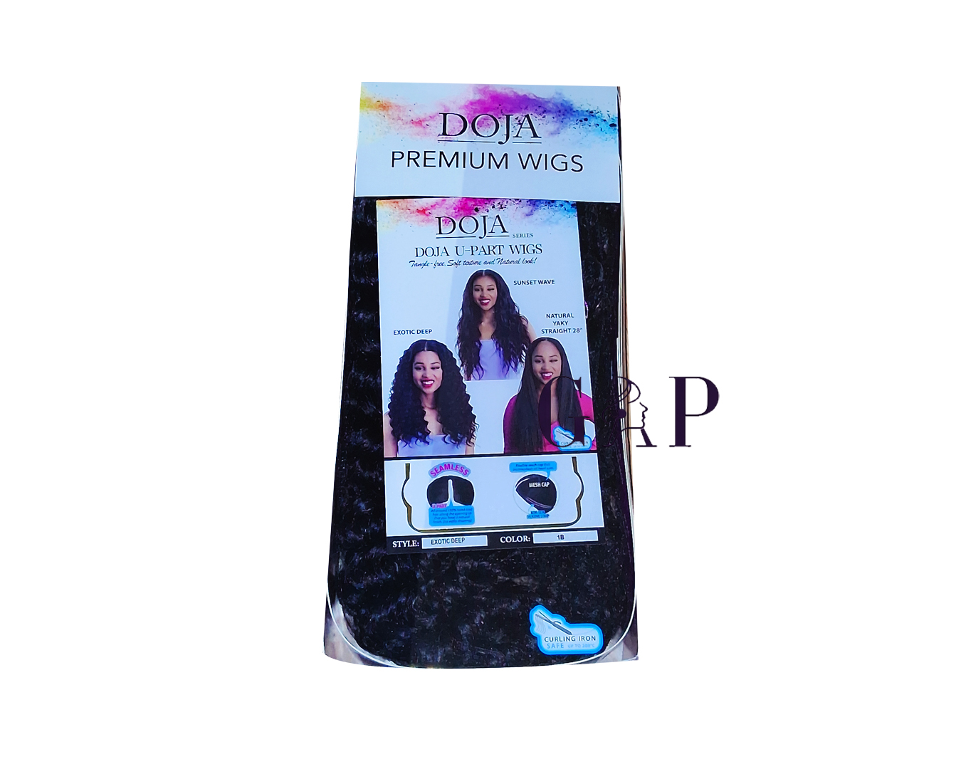 Doja U-Part wig Exotic Deep col.1B