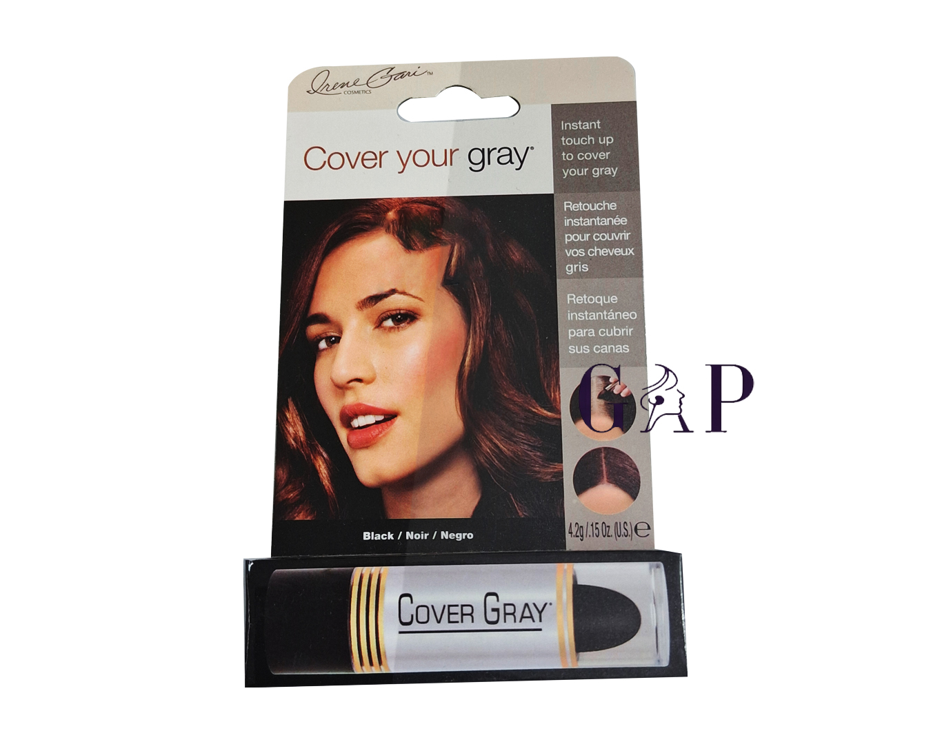 Cover Your Gray Black