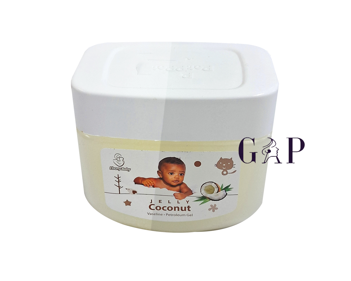 Ebony Baby Petroleum Jelly Coconut 440ml