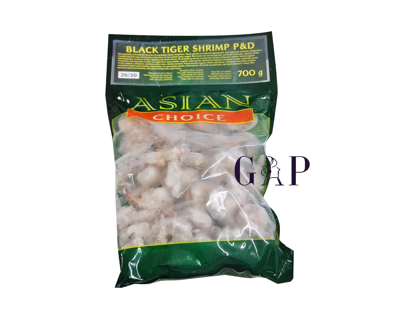 Black Tiger Shrimps 700g