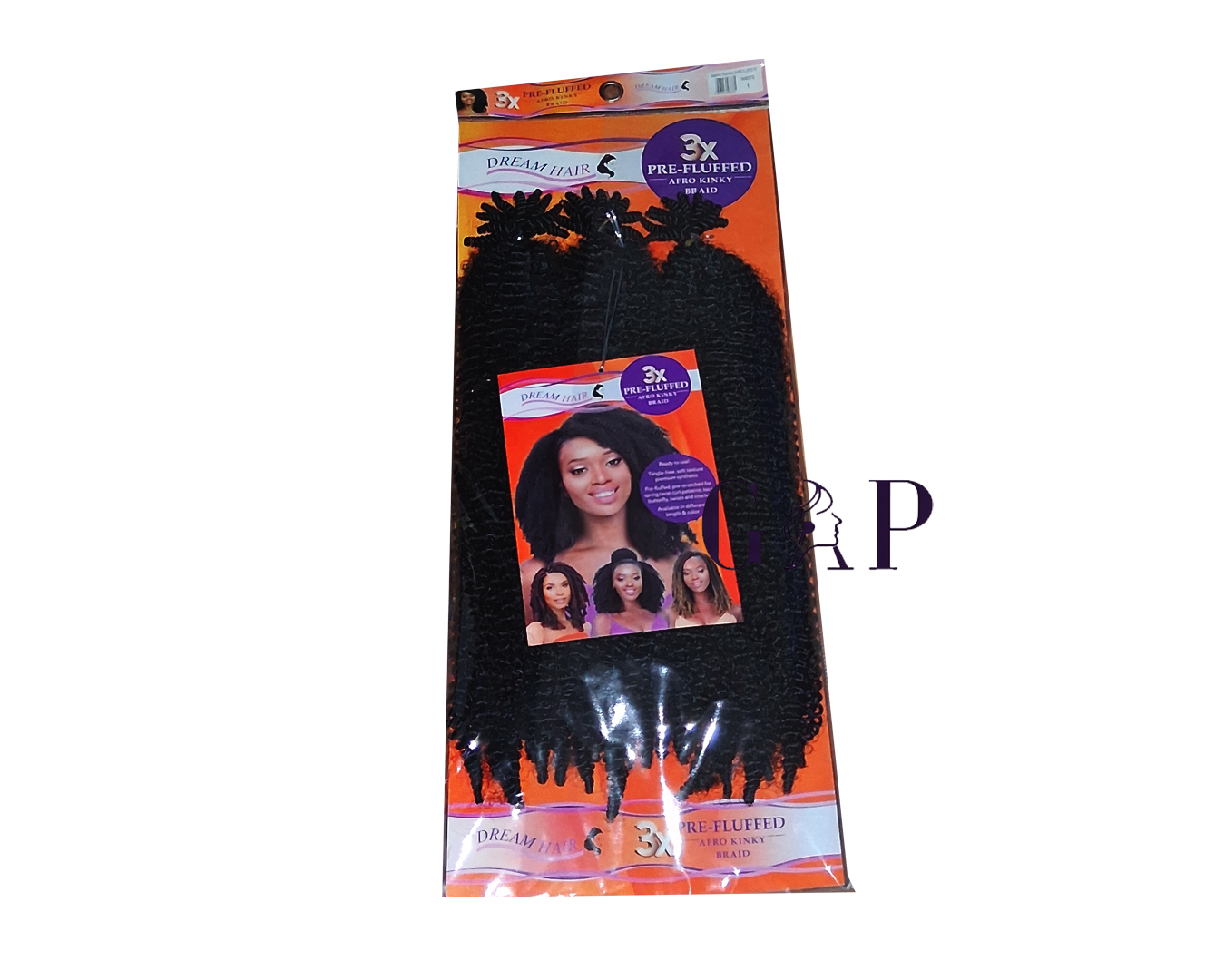 Braid Kinky 3X Pre-Fluffed 16" #1