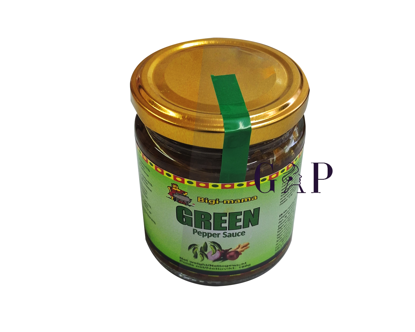 Bigi Mama Green Pepper Sauce 160g