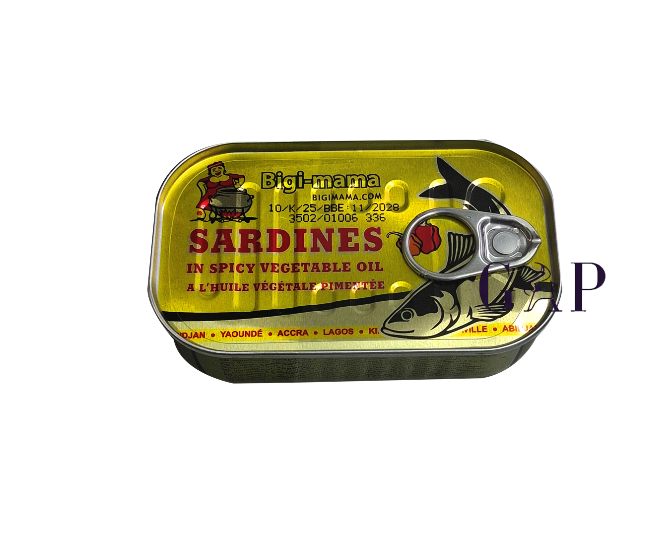 Sardines in spicy Vegetable oil