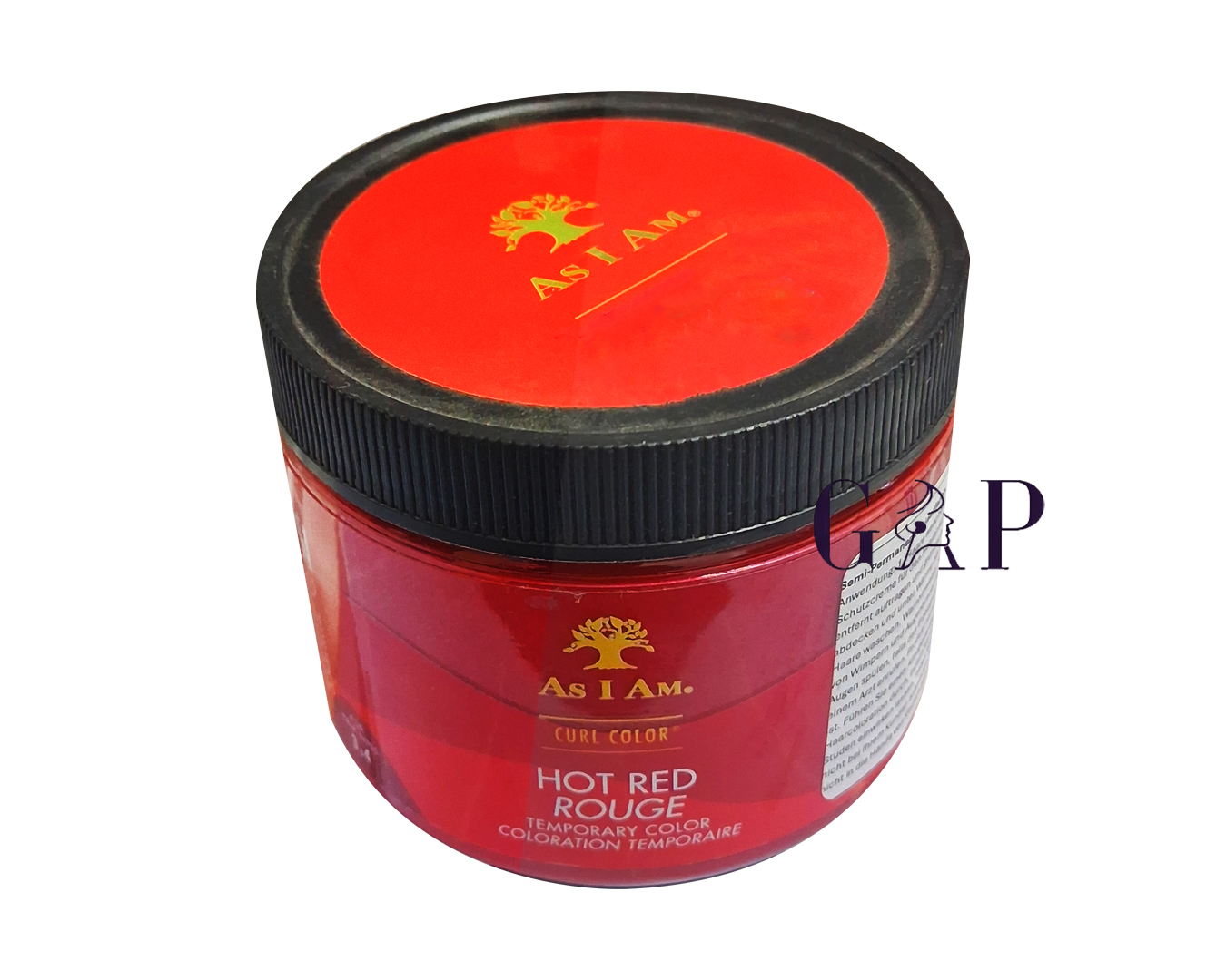 As I Am Curl Color 6oz HOT RED ROUGE