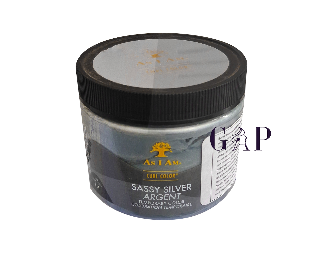 As I Am Curl Color 6oz SASSY SILVER AGENT