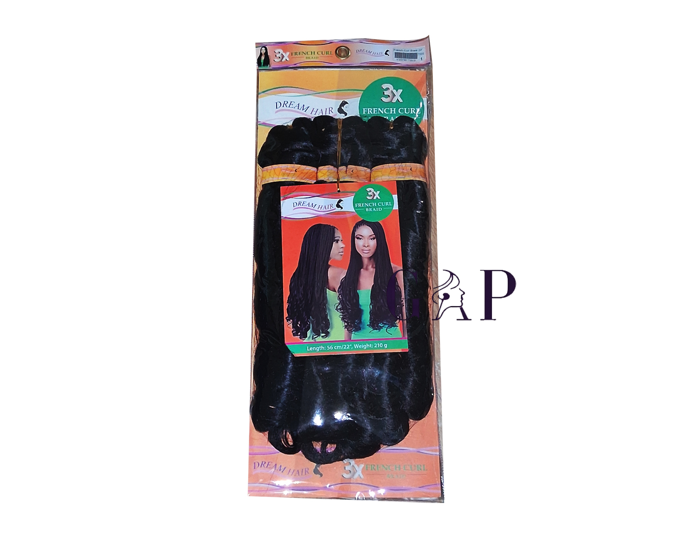 Dream Hair 3x French Curl Braid 22" #1