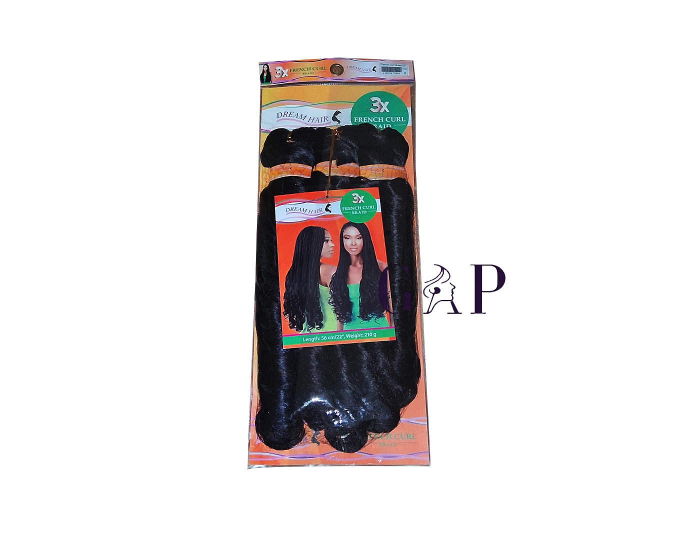 Dream Hair 3x French Curl Braid 22" #2