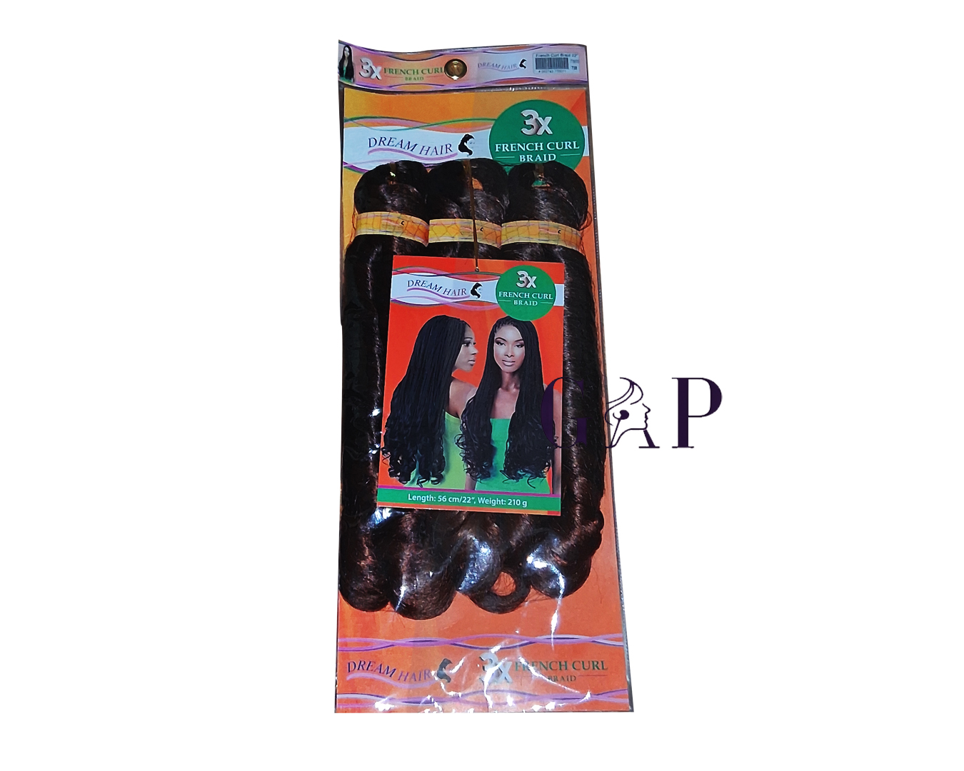 Dream Hair 3x French Curl Braid 22" #T30