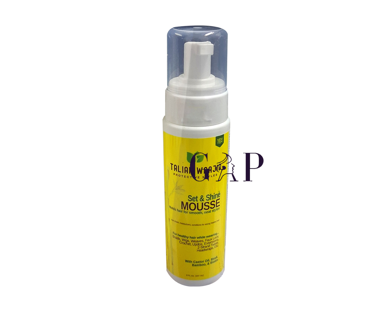 Taliah Waajid Protective Styles Set & shine Mousse 8fl