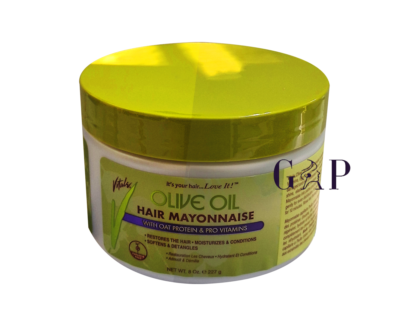 Vitale Olive Oil Hair Mayonnaise 8oz
