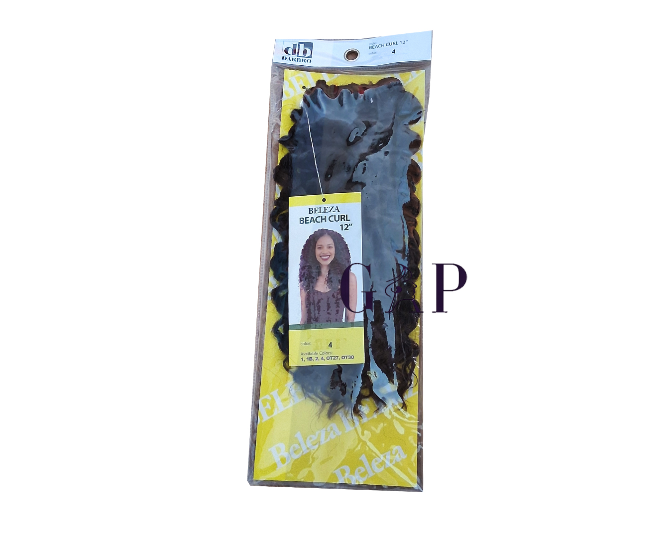 Beleza Beach Curls 12" col.4
