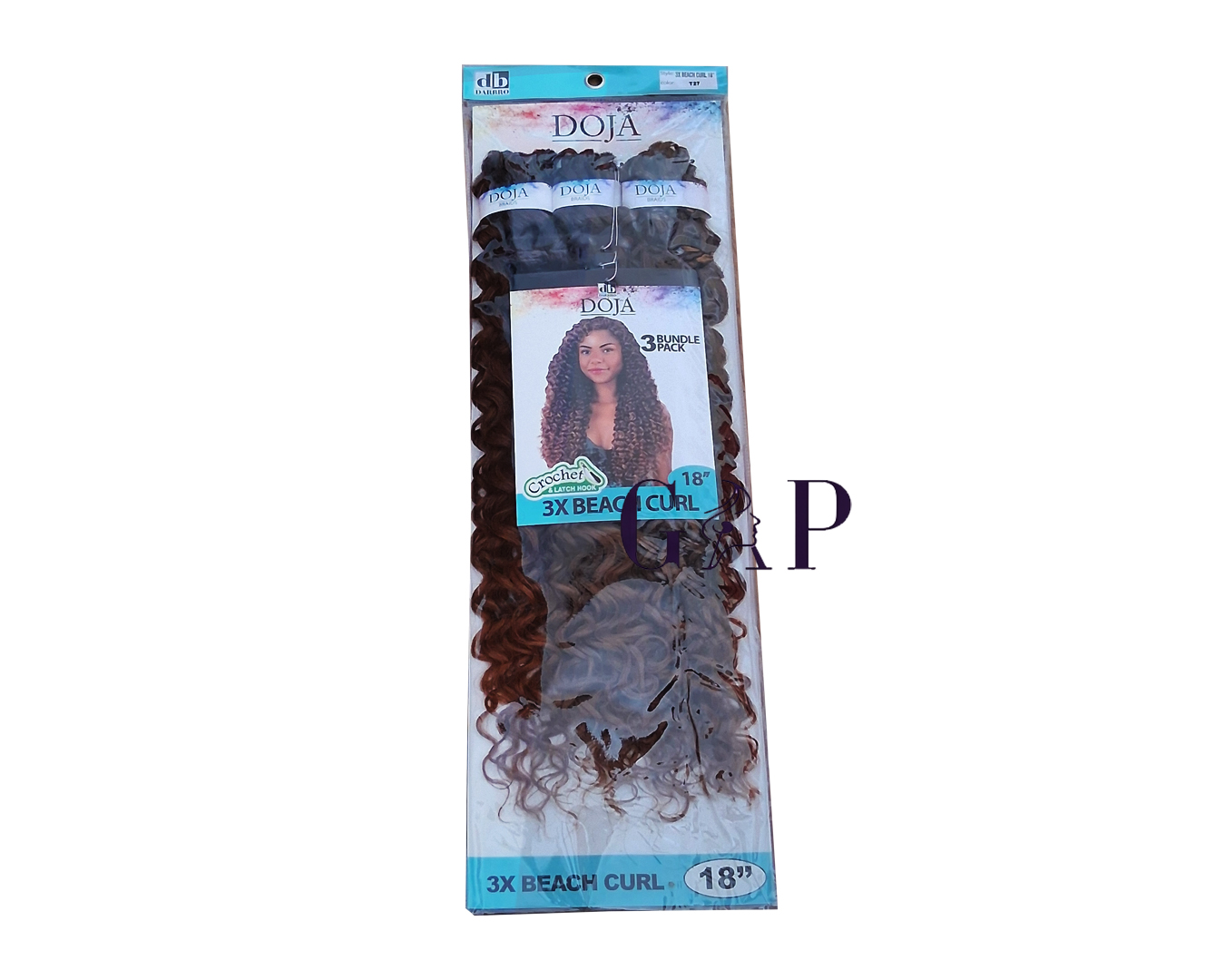 Doja 3x Beach curl 18" T27