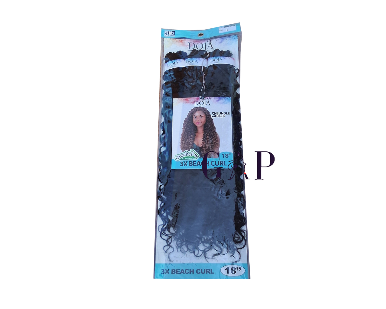 Doja 3x Beach Curl 18"1