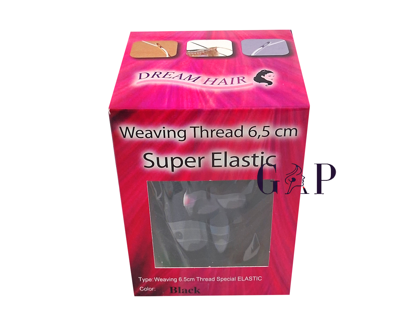 Super Elastic Weaving Thread Black