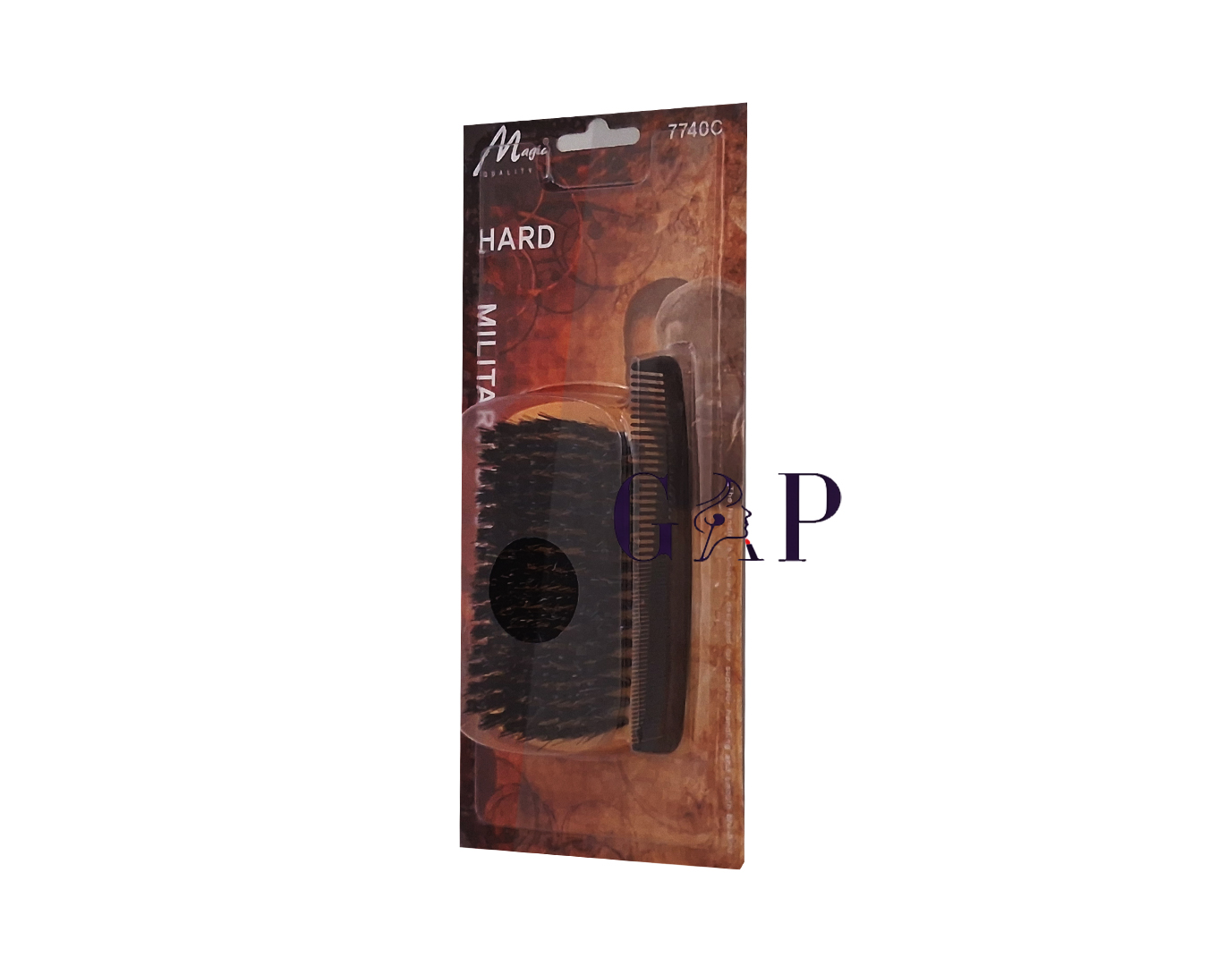 Murry hard wave square with comb Brush Hard