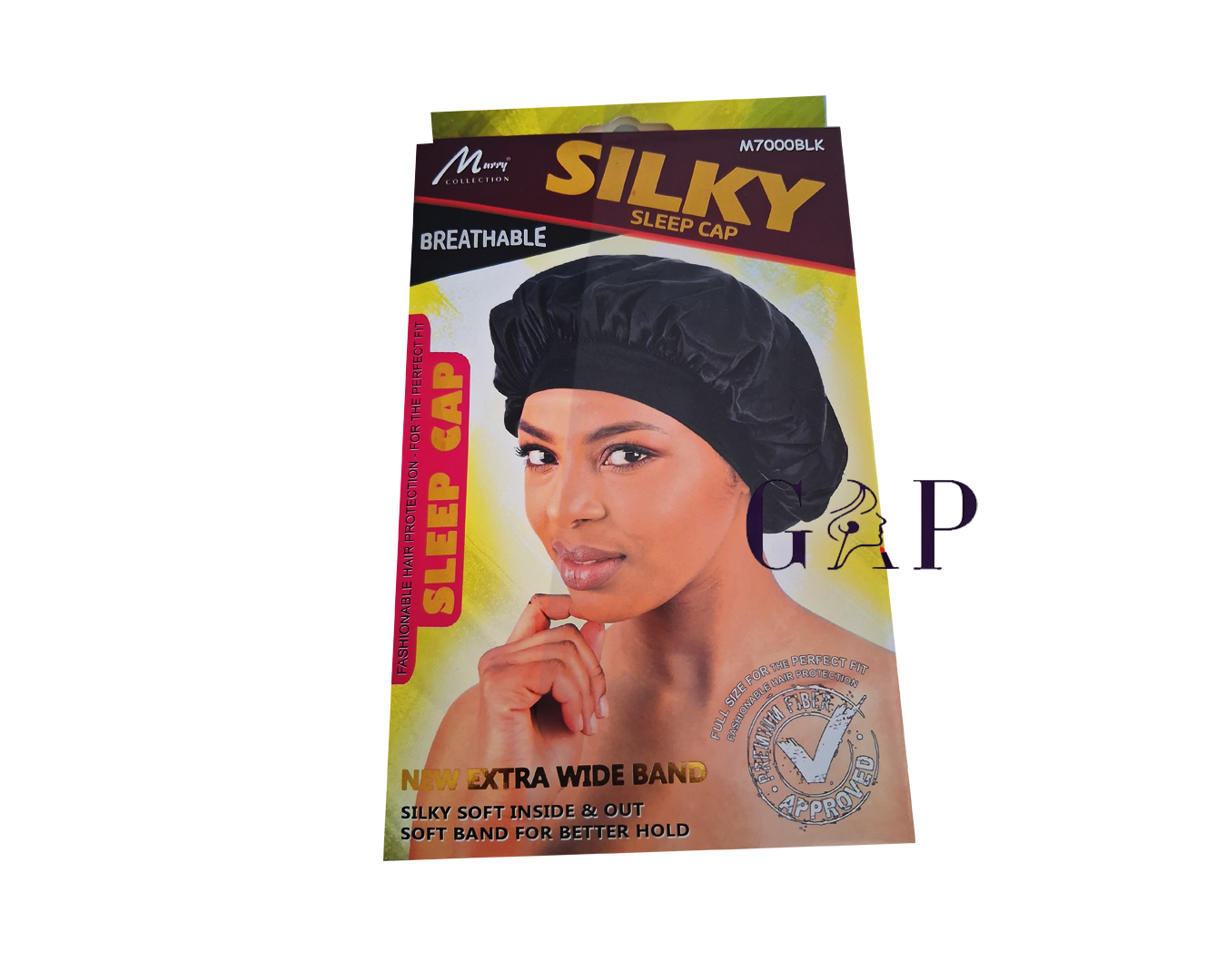 Ladies Silky Cap Black