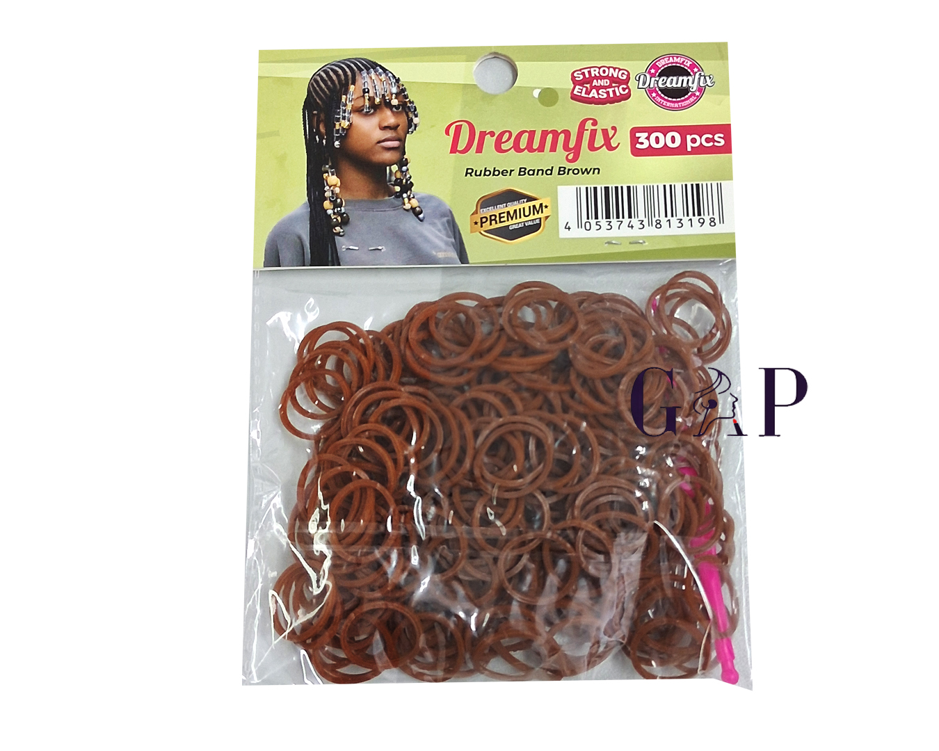 Dreamfix Rubber Band 300 Brown