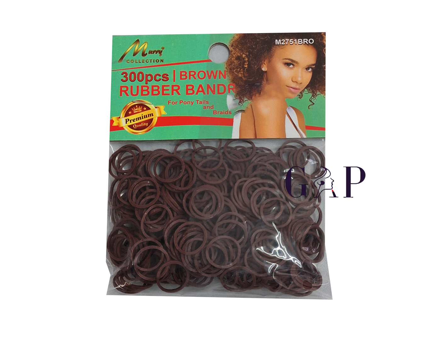 Murry Rubber Band 300 Brown - shine
