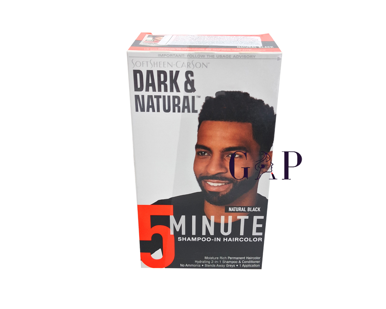 Softsheen Hair Dye Natural Black - Mencollection