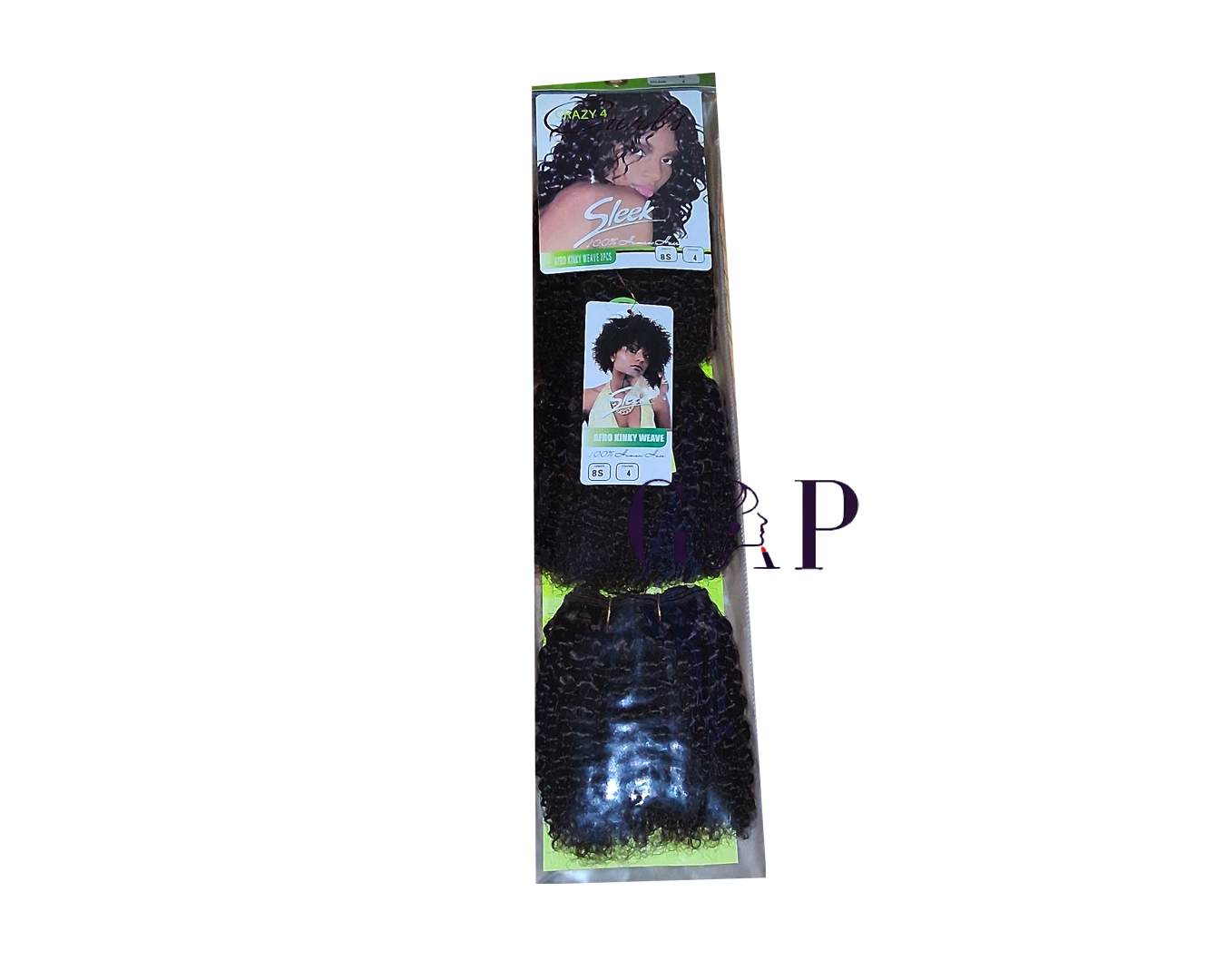 Afro Kinky Weave 3Pcs 8S #4