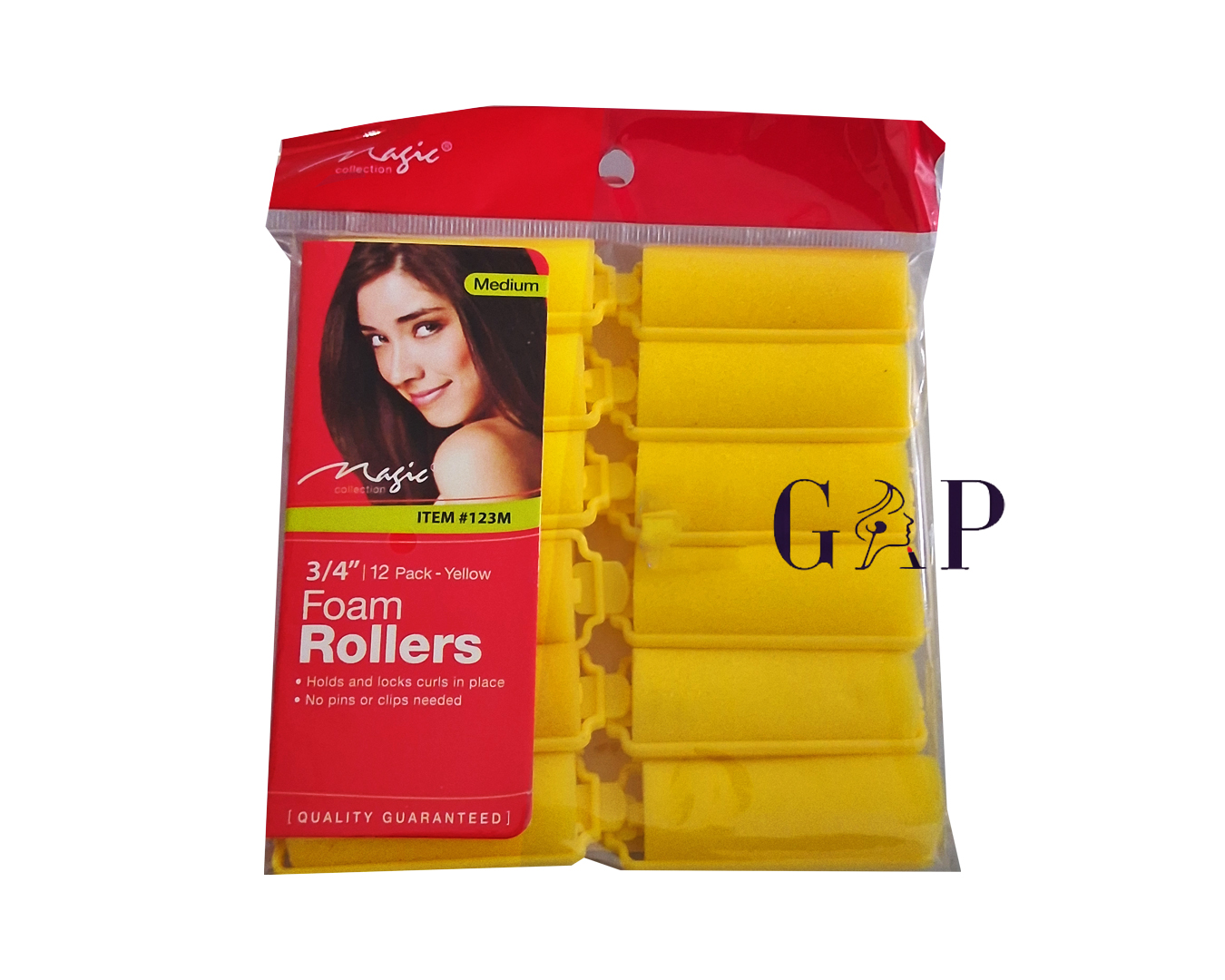 Foam Roller Medium Yellow - shine