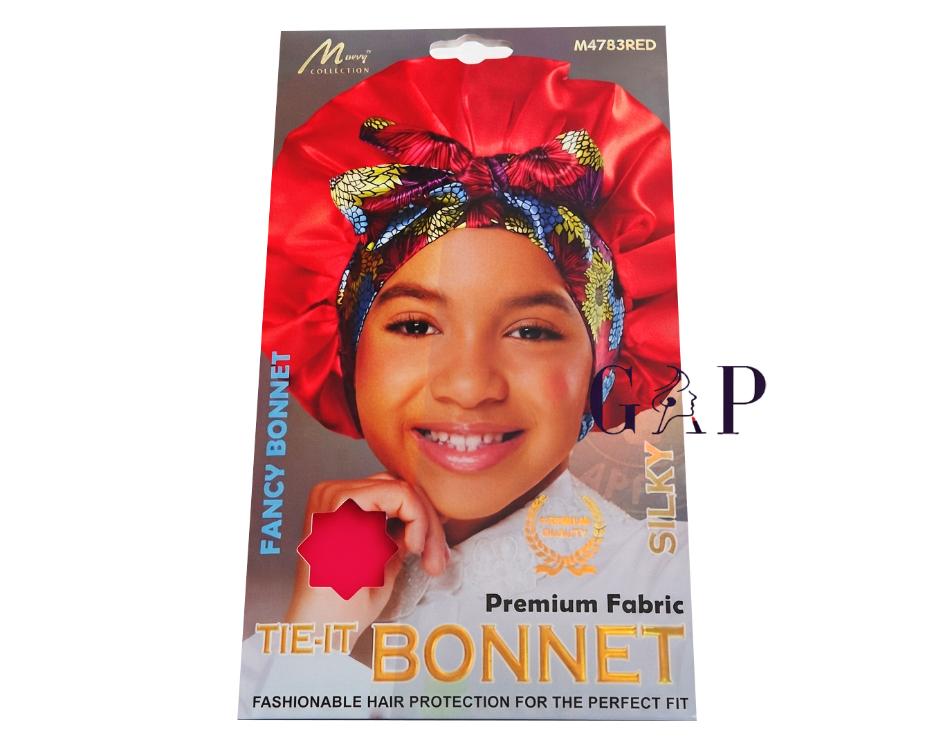 Murry tie-It Fancy Bonnety RED Kidscap