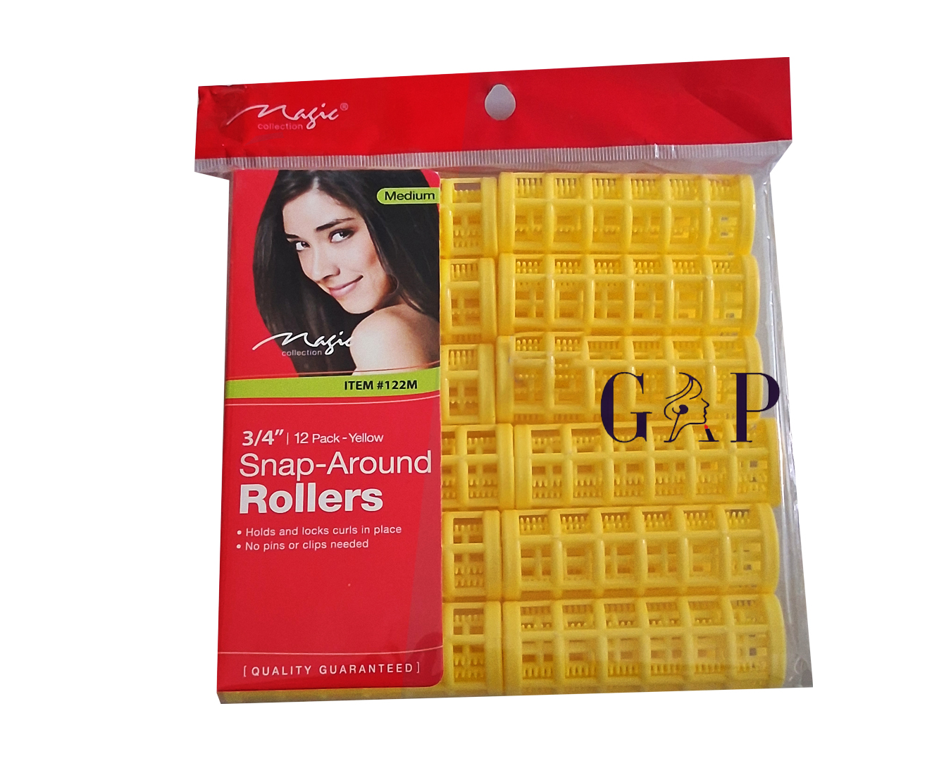 Snap-On Roller Med. Yellow - shine